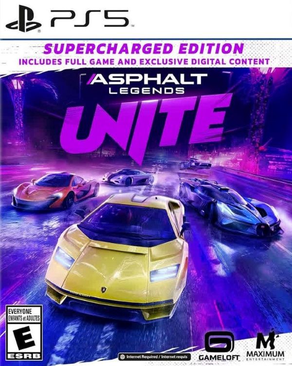 Gameloft Asphalt Legends Unite (Русская версия) (PS5) (фиолетовый)