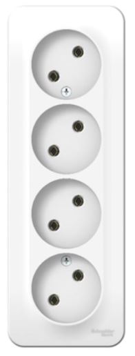 Розетка силовая Schneider Electric BLANCA BLNRA000411 (белый)
