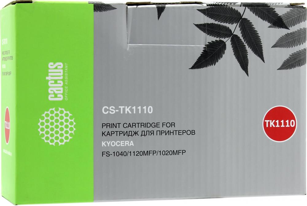 Cactus CS-TK1110BK для Kyocera Mita FS 1020MFP/1040/1120MFP (черный)