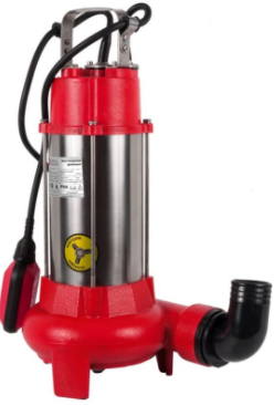 Дренажный насос Quattro Elementi Проф Sewage 1100F Ci-Cut (серебристый)