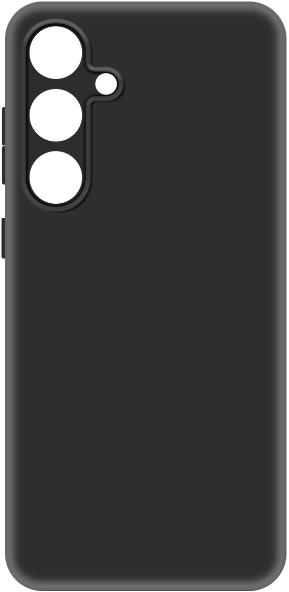 KRUTOFF Soft Case для Samsung Galaxy S24 FE (черный)