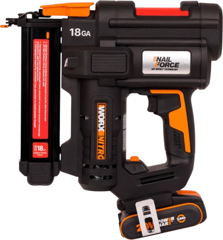 Степлер WORX WX844 (черно-оранжевый)