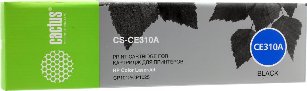 Cactus CS-CE310A для HP Color LaserJet CP1012Pro/CP1025Pro (черный)